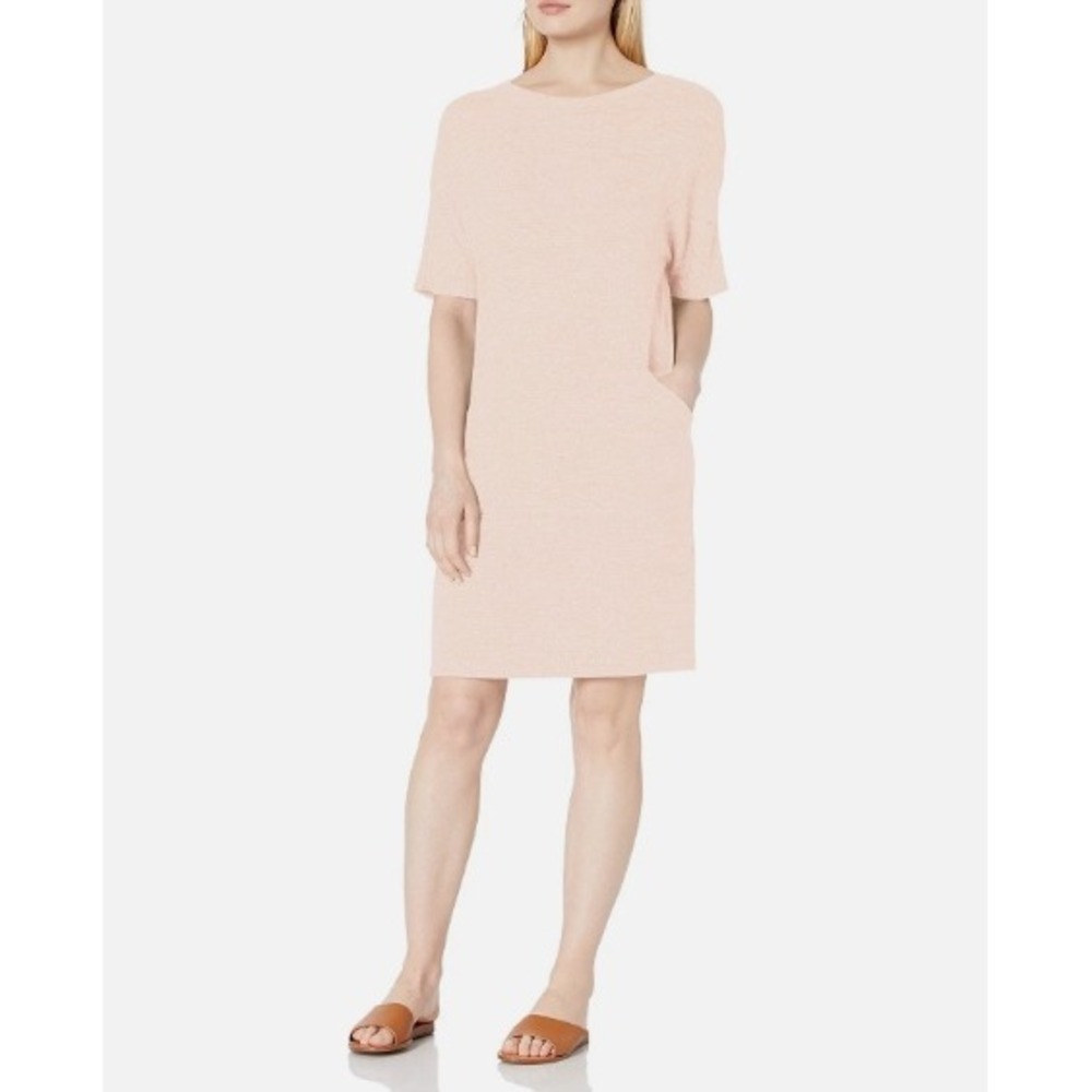 Daily Ritual Puff Sleeve Shift Dress Supersoft Romantic Balletcore size Large